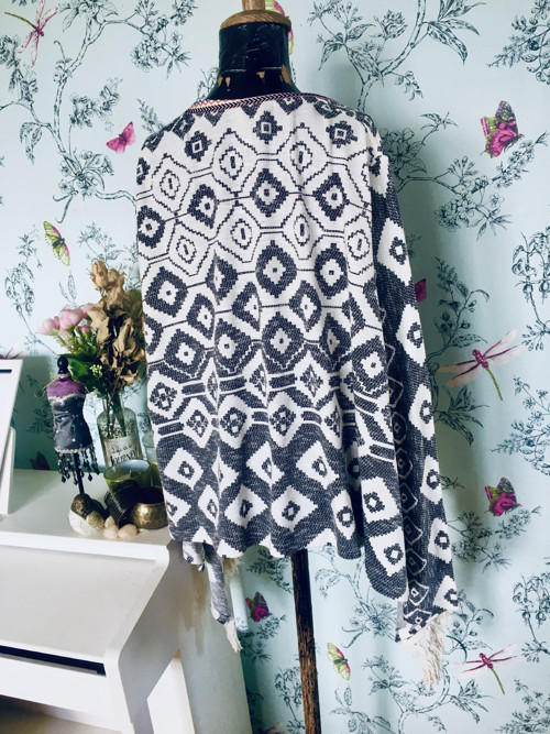 Kardigan boho etno aztécký — foto 4