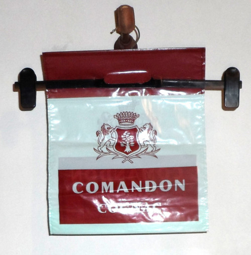 Originál igelitová TAŠKA • Comandon Cognac — foto 3