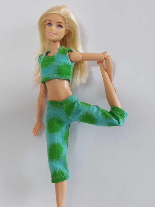 Barbie 3/4 legíny — foto 3