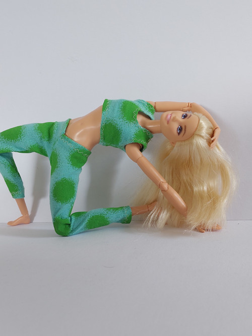 Barbie komplet legíny a tílko — foto 4