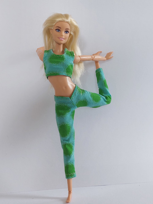 Barbie komplet legíny a tílko — foto 3