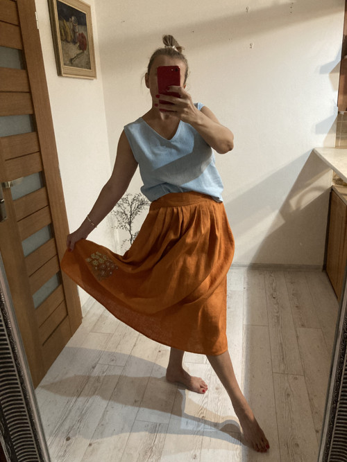 ĽANOVý Top-ík/ BABY BLUE/ — foto 6