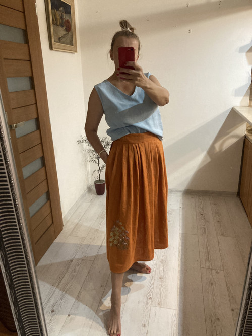 ĽANOVý Top-ík/ BABY BLUE/ — foto 2
