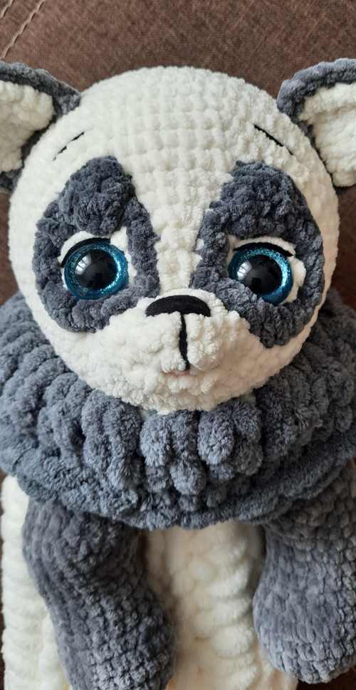 Pyžamkožrout Panda šedá — foto 4