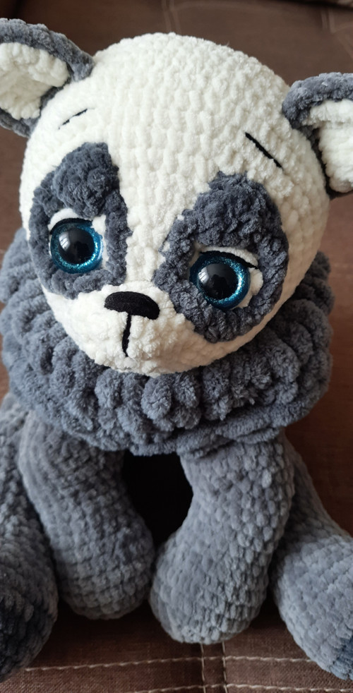 Pyžamkožrout Panda šedá — foto 5