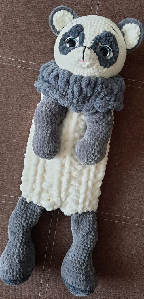 Pyžamkožrout Panda šedá — foto 2