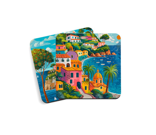 Podtácky AMALFI COAST II Set — foto 3