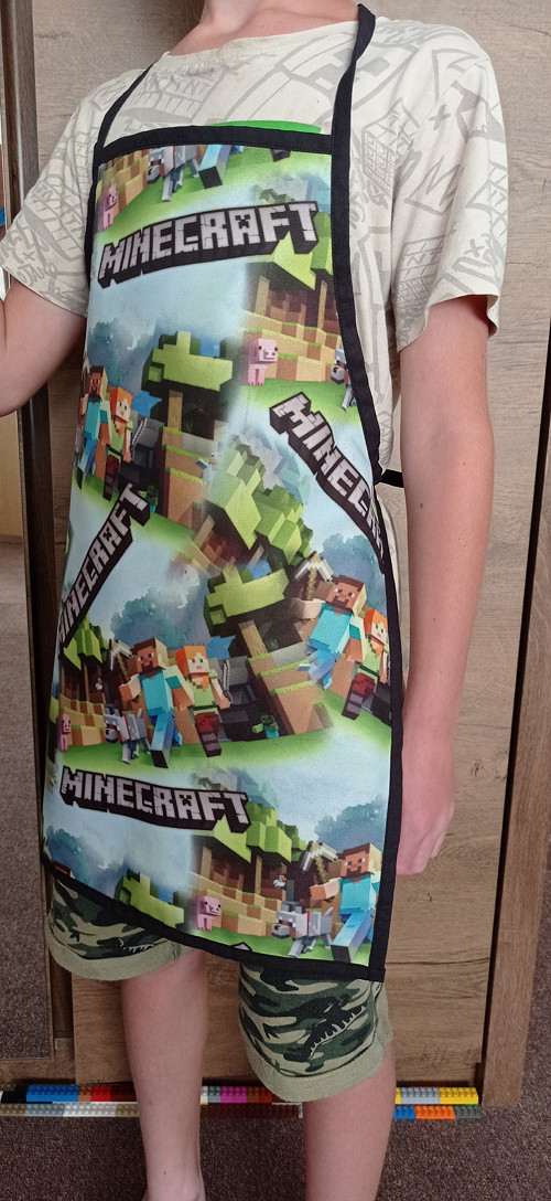 Minecraft zástěrka voděodolná — foto 3