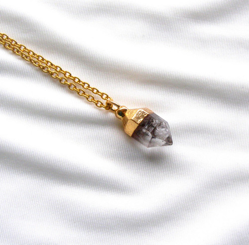 DIAMANT HERKIMER*ocelový náhrdelník — foto 2