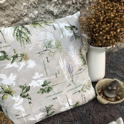 Povlak s bylinkami 45x45 cm — foto 5