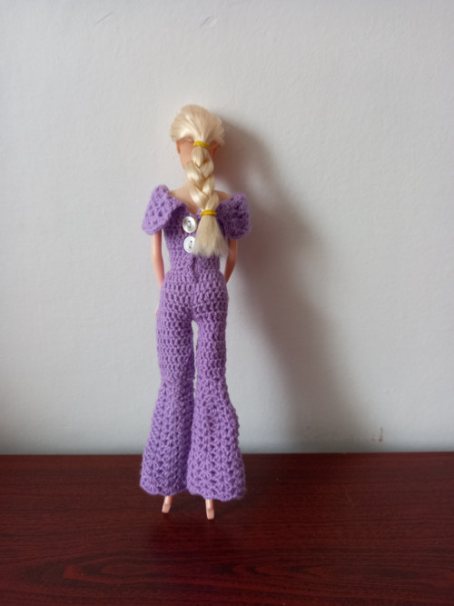 Háčkovaný letní overal pro Barbie — foto 2