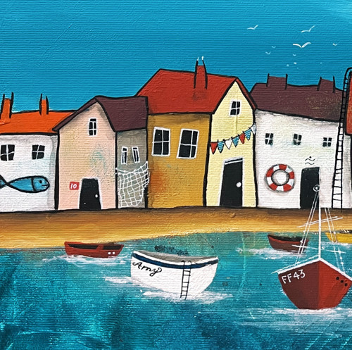 Blue harbor - 30x30cm — foto 2