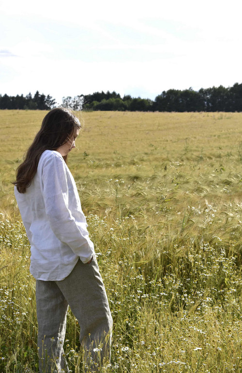 Lněná halenka — foto 2