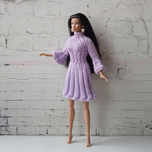 Oblečky pro Barbie, FR, Integrity - šaty, náušnice — foto 3