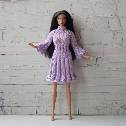 Oblečky pro Barbie, FR, Integrity - šaty, náušnice — foto 2