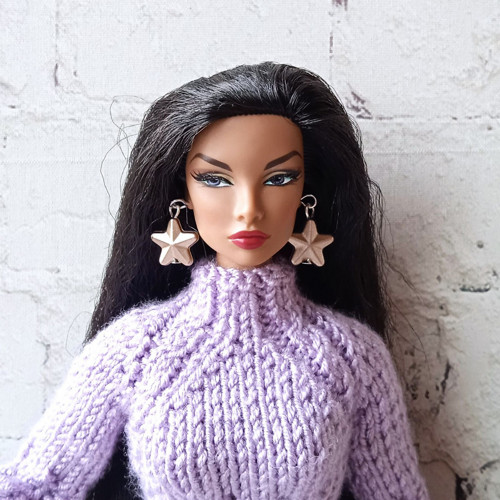 Oblečky pro Barbie, FR, Integrity - šaty, náušnice — foto 4