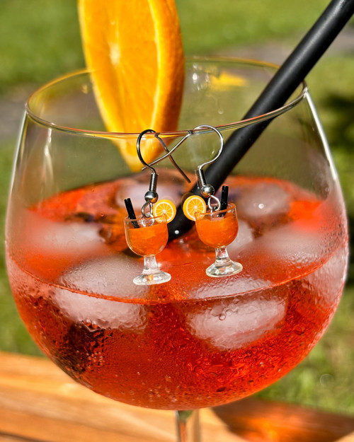 Aperol (visací náušnice) — foto 3