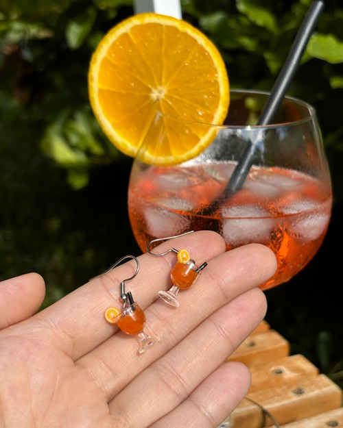 Aperol (visací náušnice) — foto 5