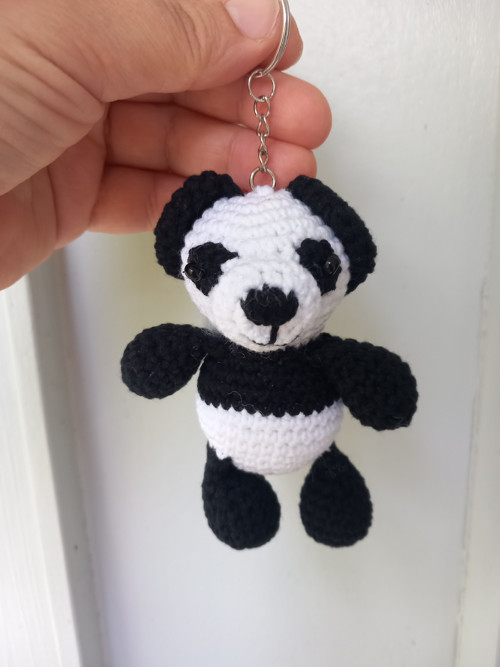 Panda přívěsek, klíčenka — foto 2