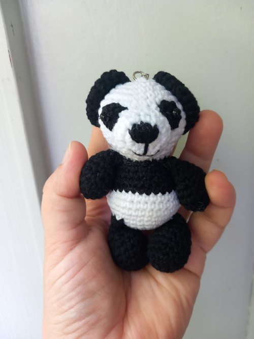 Panda přívěsek, klíčenka — foto 3