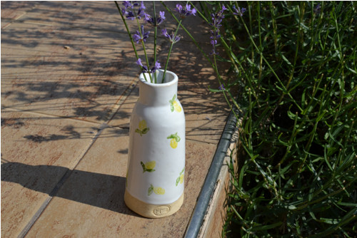 Vázička "Citrónky" 15 cm — foto 2