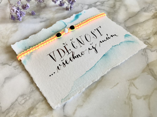 Macramé oran/yell neon — foto 2