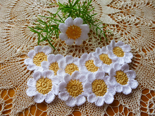 Háčkované květy — foto 4