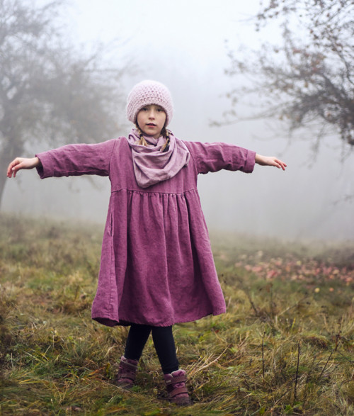 Lněné šatičky La Rose — foto 6