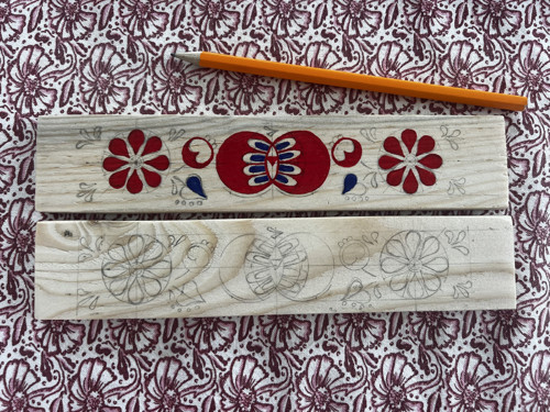 Ptačí krmítko - moravský ornament — foto 2