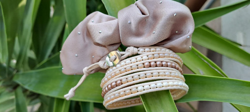 Wrap náramek + gumička do vlasů — foto 4