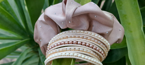 Wrap náramek + gumička do vlasů — foto 6