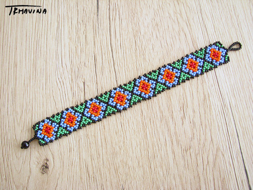 Huichol náramek — foto 3