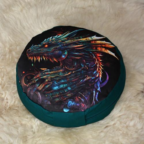 Meditační polštář Steampunk dragon — foto 2