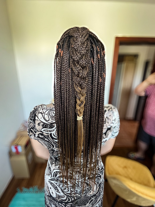 DE SET COPÁNKŮ (hnědé ombré) — foto 4