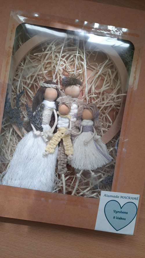 Svatební macramé rodina s dětmi 4 — foto 2