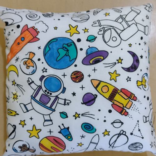 Polštářek omalovánka Vesmír — foto 2