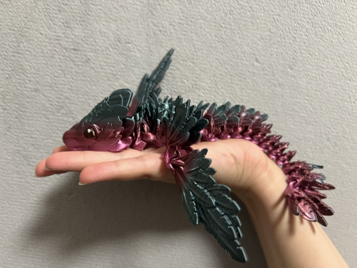 Mládě Opeřeného Hada - 25 cm - 3D Tisk — foto 2