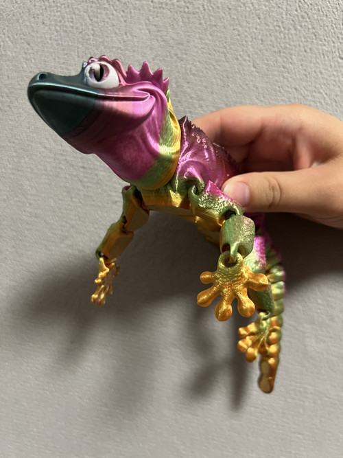 Pagekon - Gekonek - 26 cm - 3D Tisk — foto 3