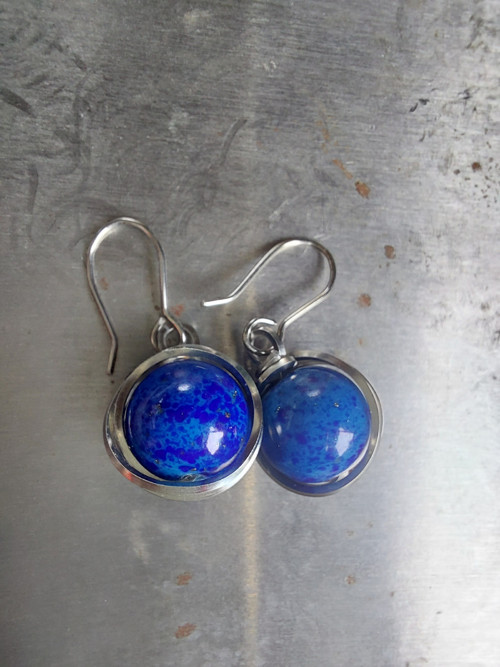 Odrátované kuličky lapis lazuli — foto 3