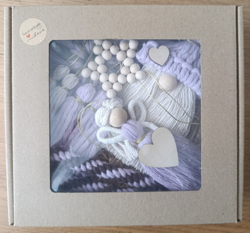 Vánoční kolekce macramé, fialová — foto 2
