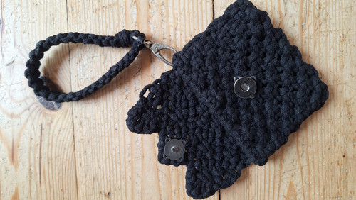Boho Wallet / peněženka či taštička / black — foto 4