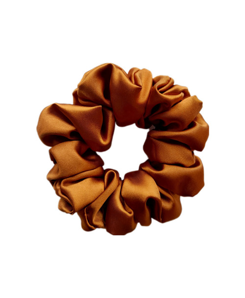 S Gumička saténová -caramel — foto 4