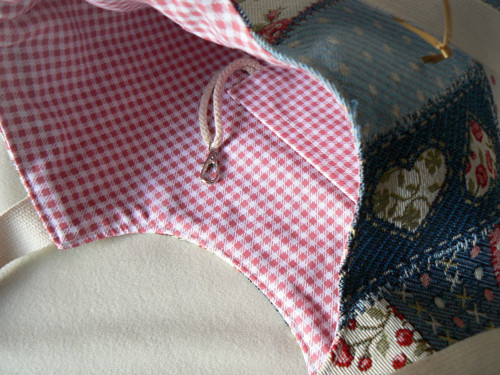 Taška Jeans patchwork — foto 2