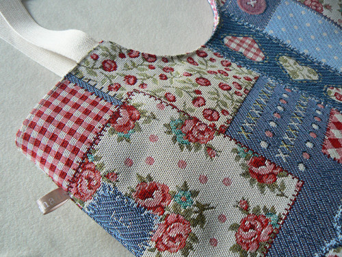 Taška Jeans patchwork — foto 3