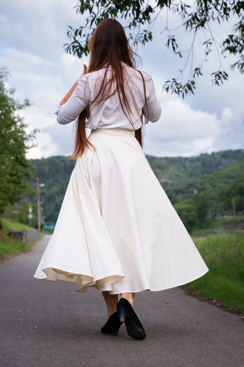 Smetanová Kolová Sukně — foto 5