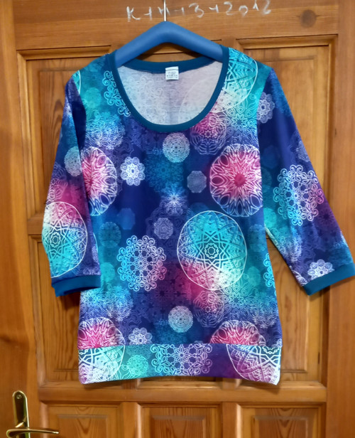 Tričko Duhová mandala — foto 2