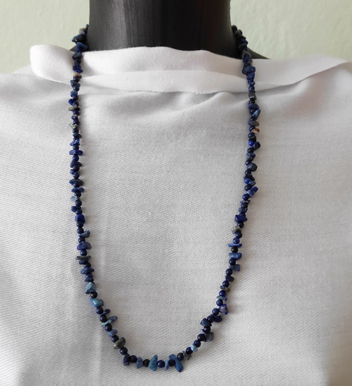 Náhrdelník - Lapis lazuli. — foto 2