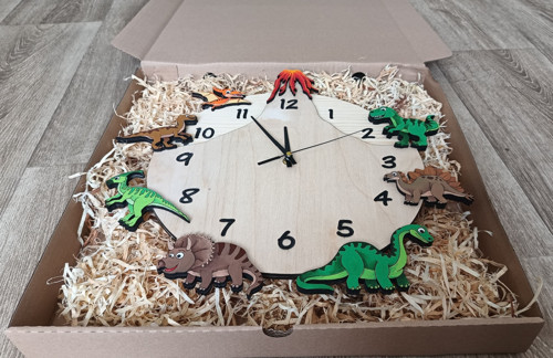 Hodiny s dinosaury — foto 3
