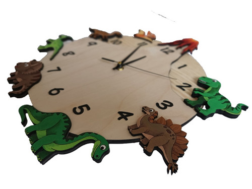 Hodiny s dinosaury — foto 4