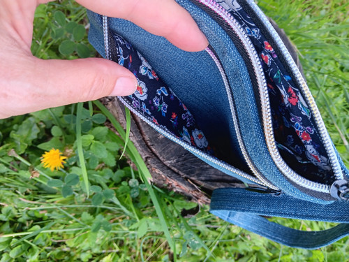Riflová kapsička na drobnosti — foto 5